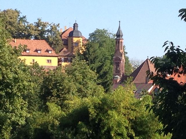 Blick auf das Mahlberger Schloss