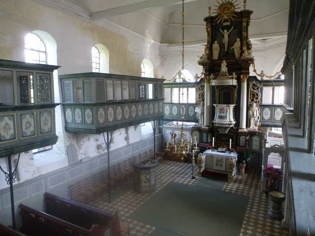 Typische Altländer Kirche