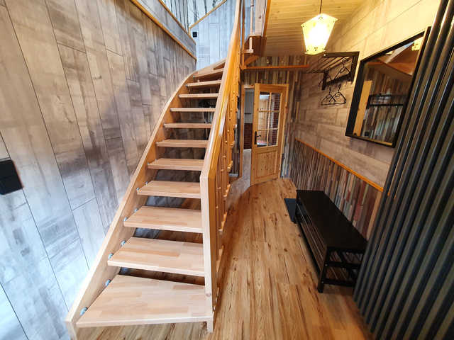 Treppenaufgang in Obergeschoss