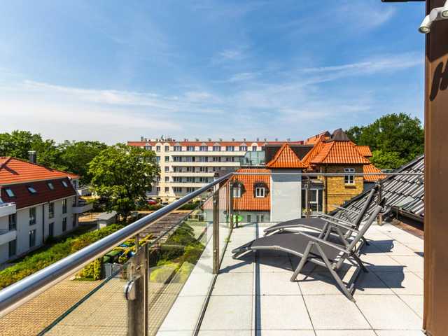 Villa Höger Whg.11 - Blick auf die Dachterrasse...