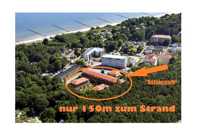 Zempin Ostseepark WE 05 **Insel Usedom**150m zum Strand** Ausblick