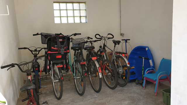 Abstellraum für Fahrräder