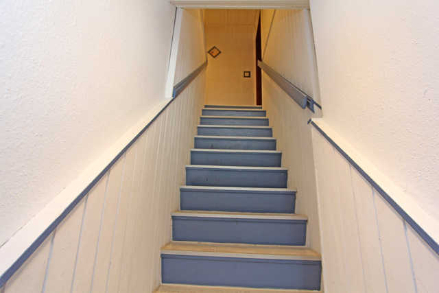 Zugang über Treppe
