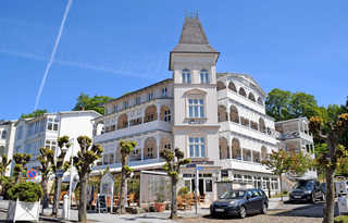 Fewo mit Balkon und Strandkorb (03) Villa Sonneck Appartementhaus Sonneck im Stil der Bäderarchit...