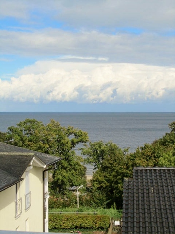 Blick vom Balkon Richtung Ostsee