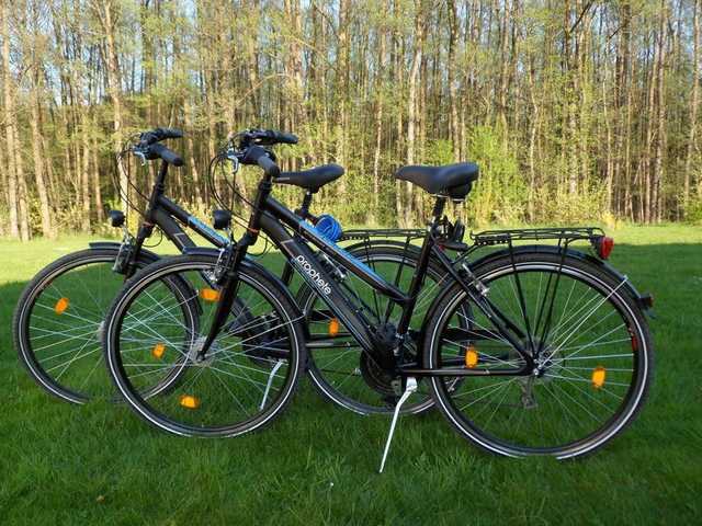 2 neue Fahrräder zur kostenlosen Nutzung währen...