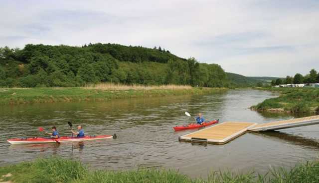 Kanutouren auf der Weser